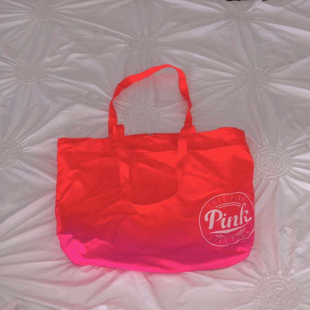 VS PINK OMBRÉ LARGE TOTE BAG